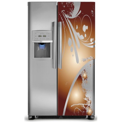 Stickers déco frigo - Décoration frigidaire, réfrigérateur, congélateur